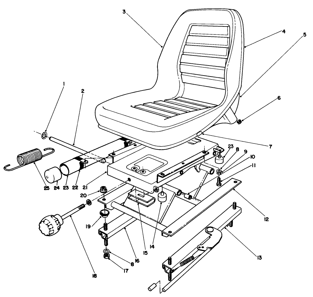 Deluxe Seat Kit Model No. 30772
