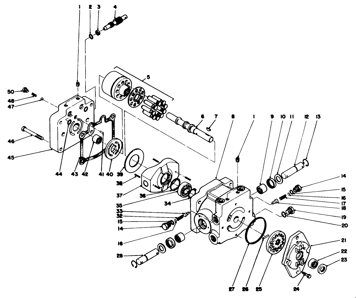 Hydraulic Pump Assembly No. 61-0080