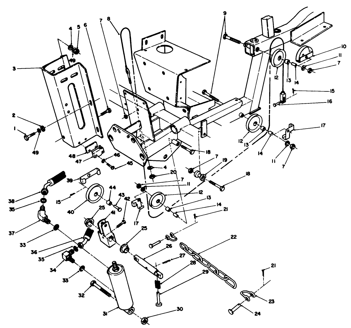 Cutting Unit Lift Assembly