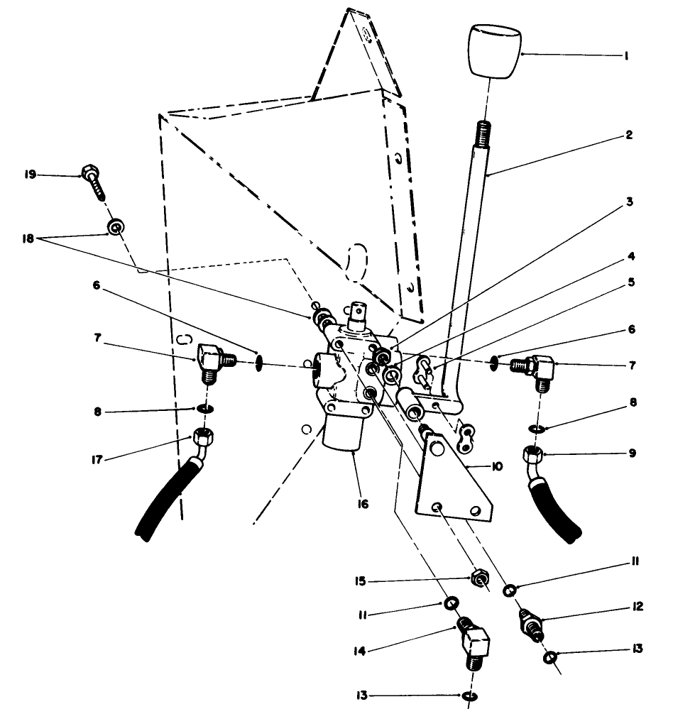 Cutting Unit Lift Control Valve Assembly