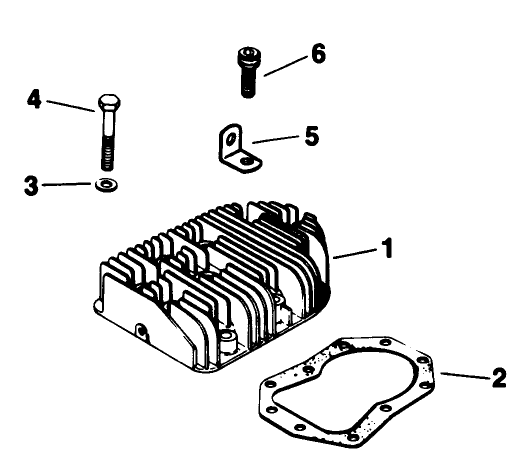Cylinder Head-Engine Kohler Model No. M16qs Spec. No. 711563 & 711565 (continued)
