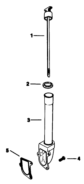 Dipstick-Engine Kohler Model No. M16qs Spec. No. 711563 & 711565 (continued)