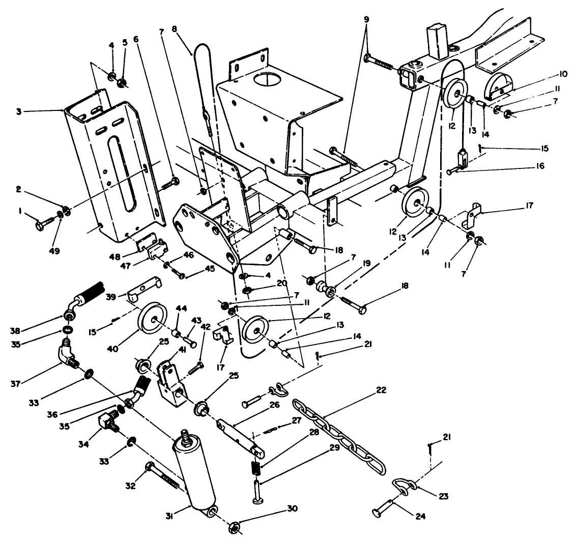 Cutting Unit Lift Assembly