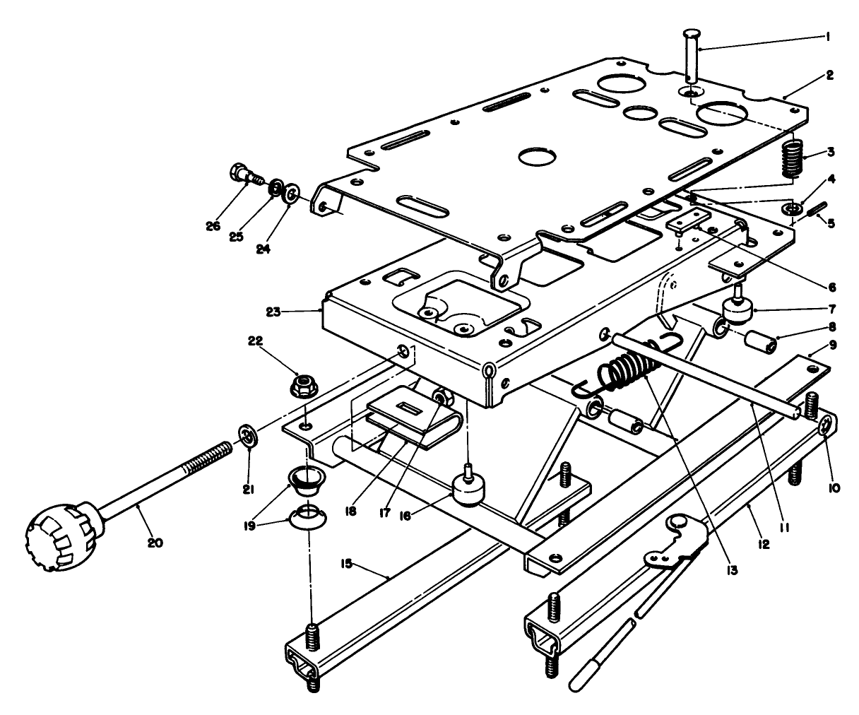 Seat Suspension Assembly