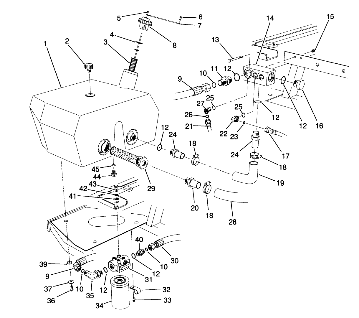 Hydraulic Reservoir Assembly