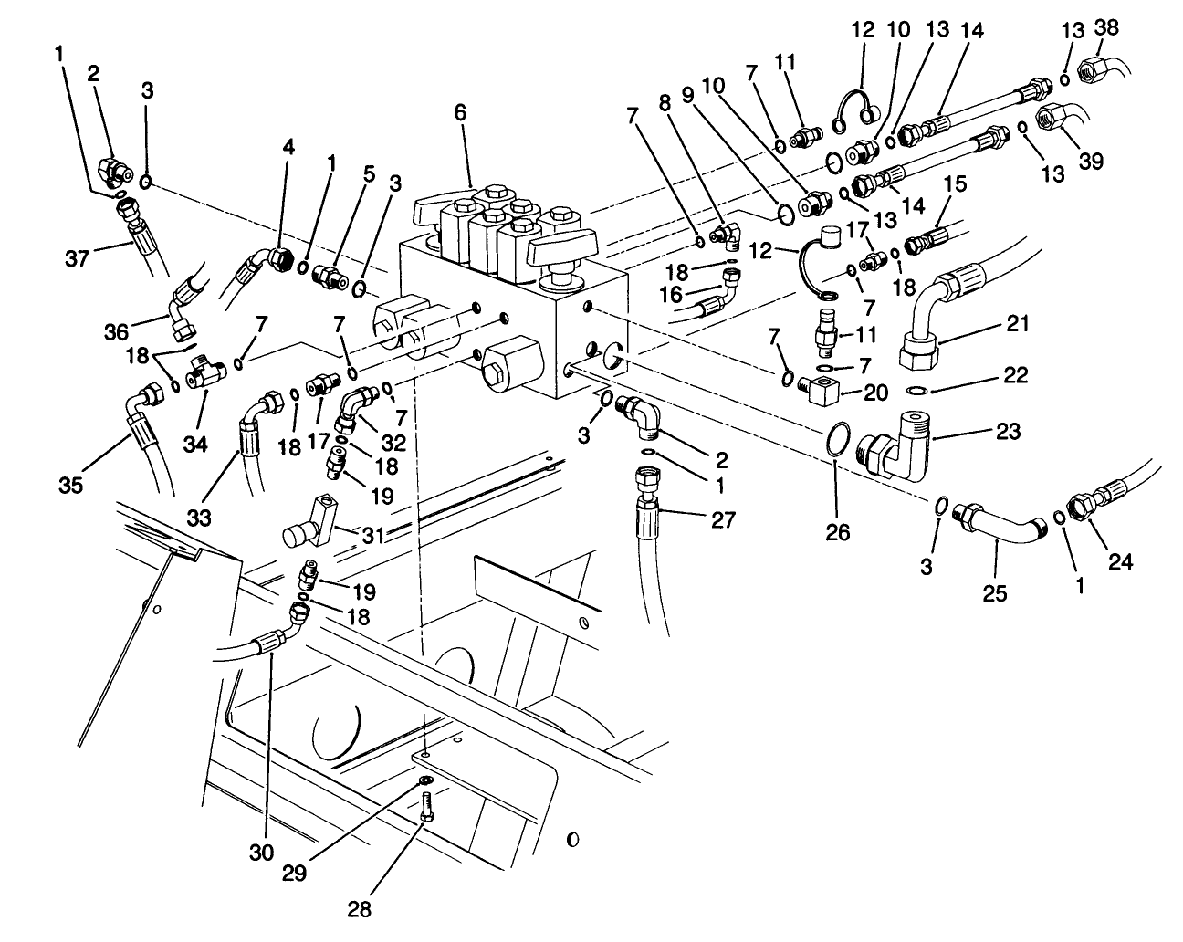 Hydraulic Control Manifold Assembly