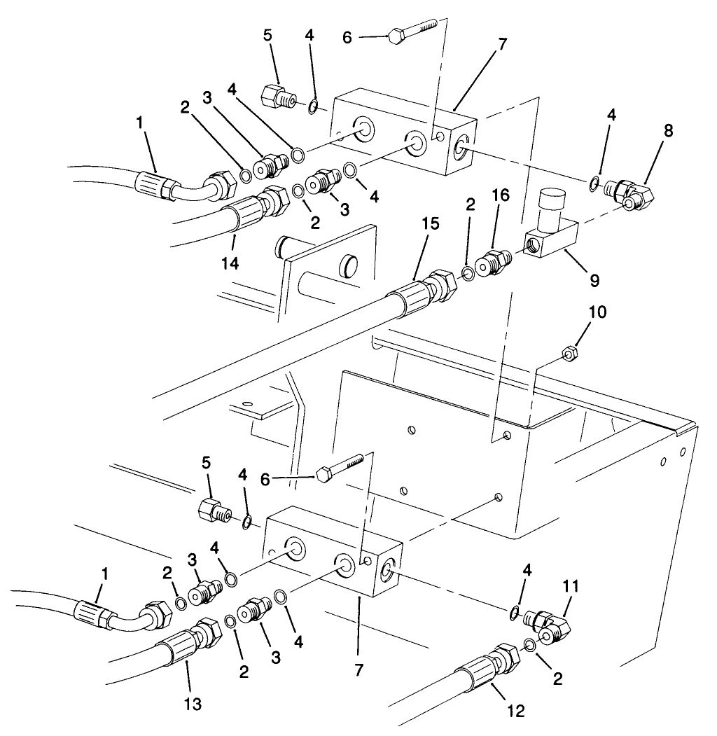 Rear Hydraulic Manifolds