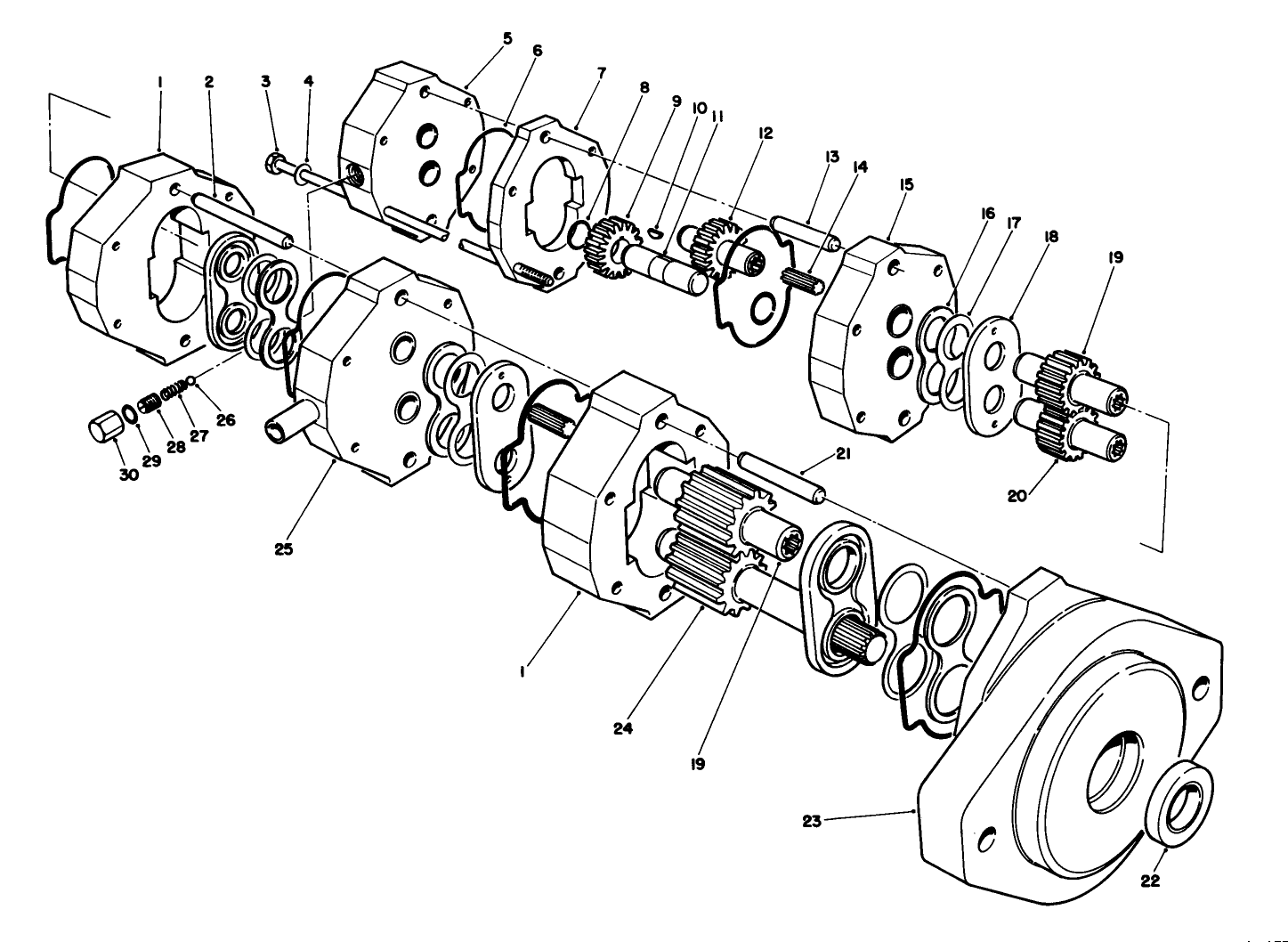 Hydraulic Pump No. 75-0800