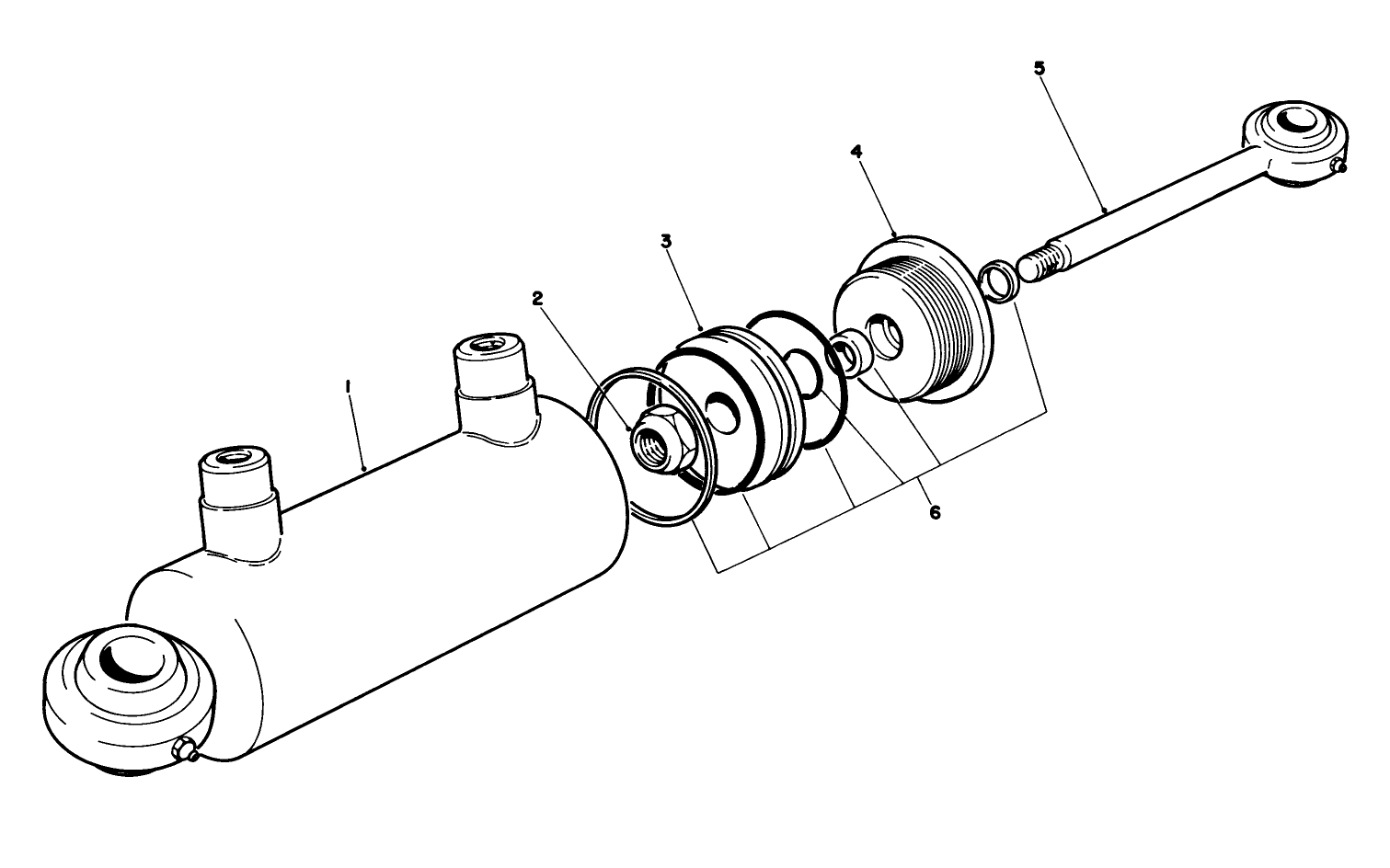 Hydraulic Cylinder No. 75-1200