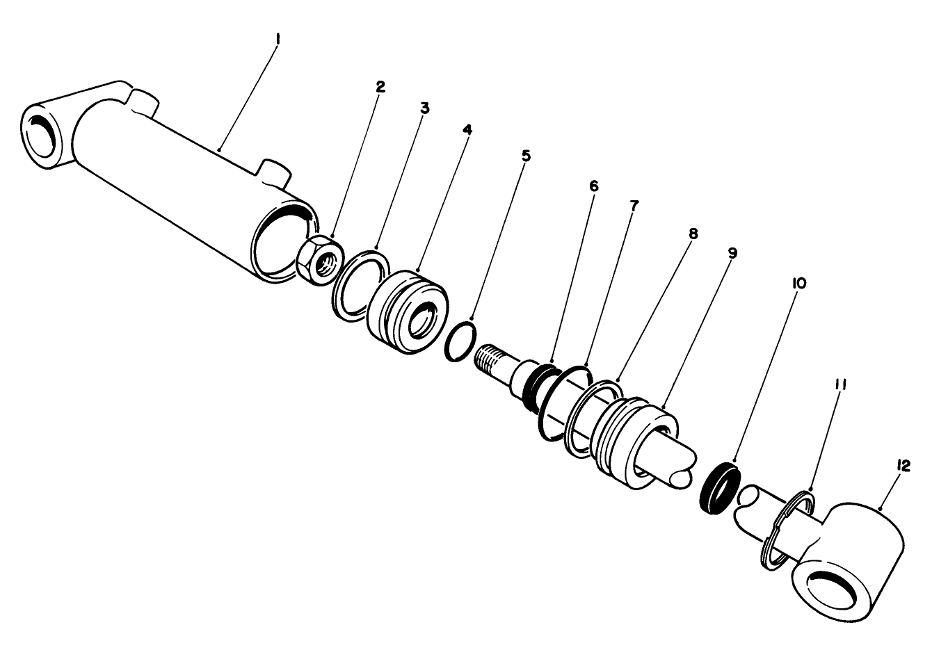 Hydraulic Cylinder No. 75-0780