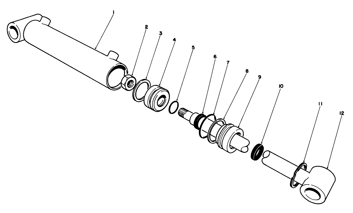 Hydraulic Cylinder No. 75-0770
