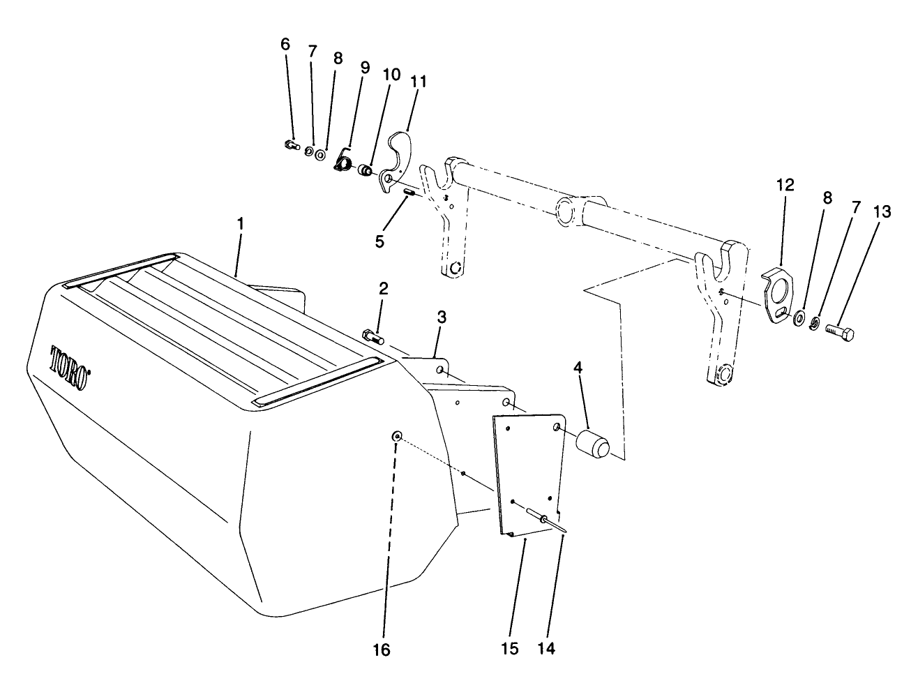 Grass Basket Assembly