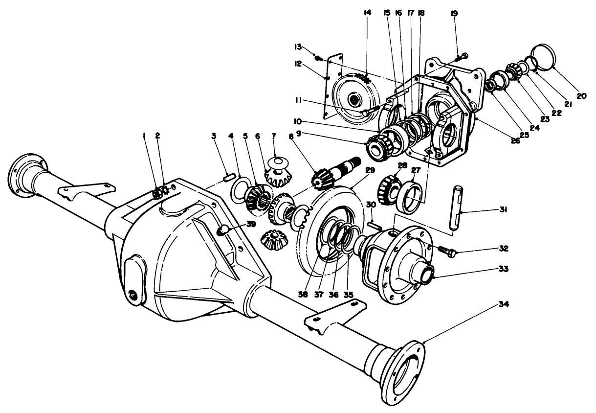 Front Axle Assembly No. 67-8220
