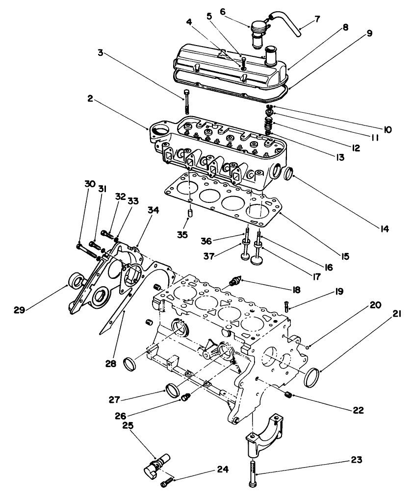 Cylinder Head & Valve Assembly