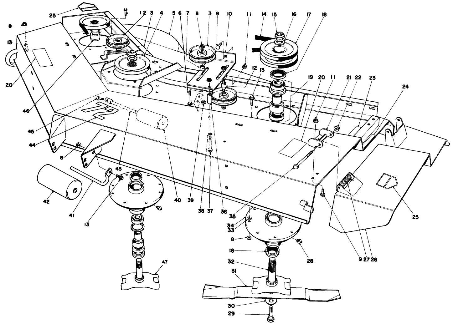 Cutting Unit Model No. 30722