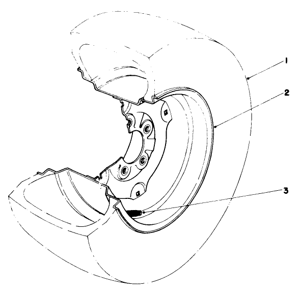 Tire & Wheel Assembly 23 X 10.50 X 12 (optional) No. 62-7020