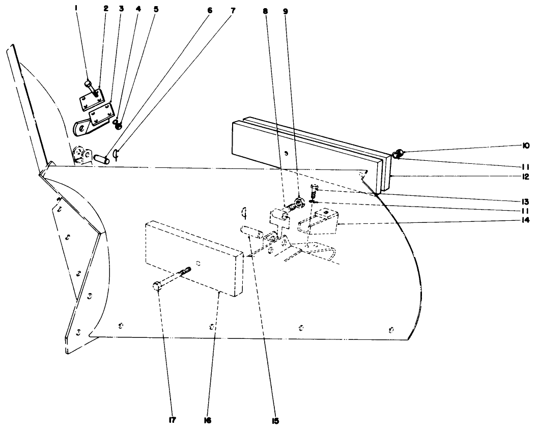 V-Plow Installation Kit Model No. 30757 (optional)