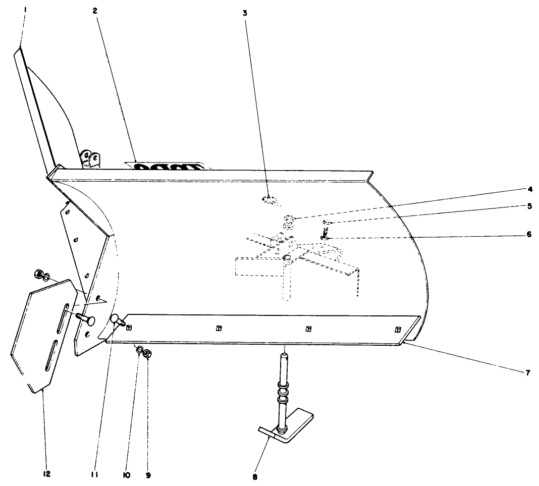 V-Plow Model No. 30750 (optional)