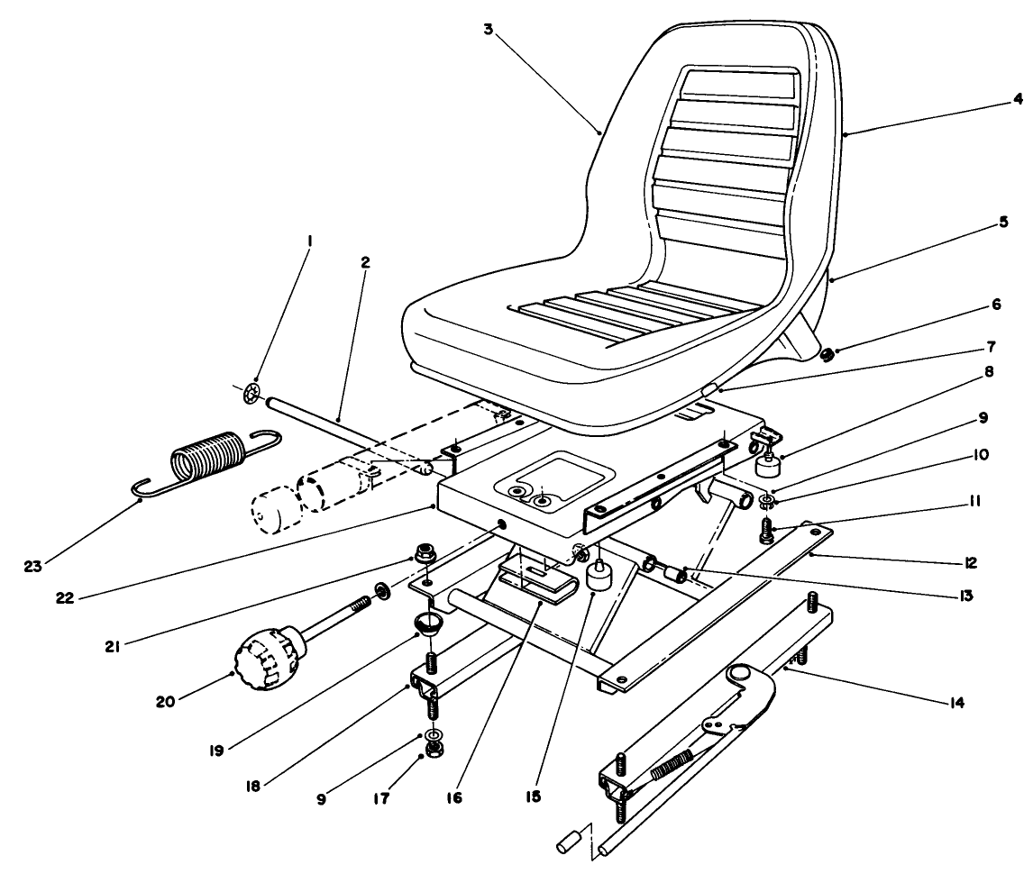 Deluxe Seat Kit Model No. 30772