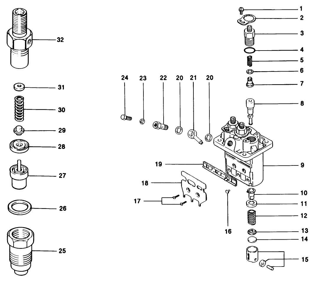Fuel Injection Pump Assembly