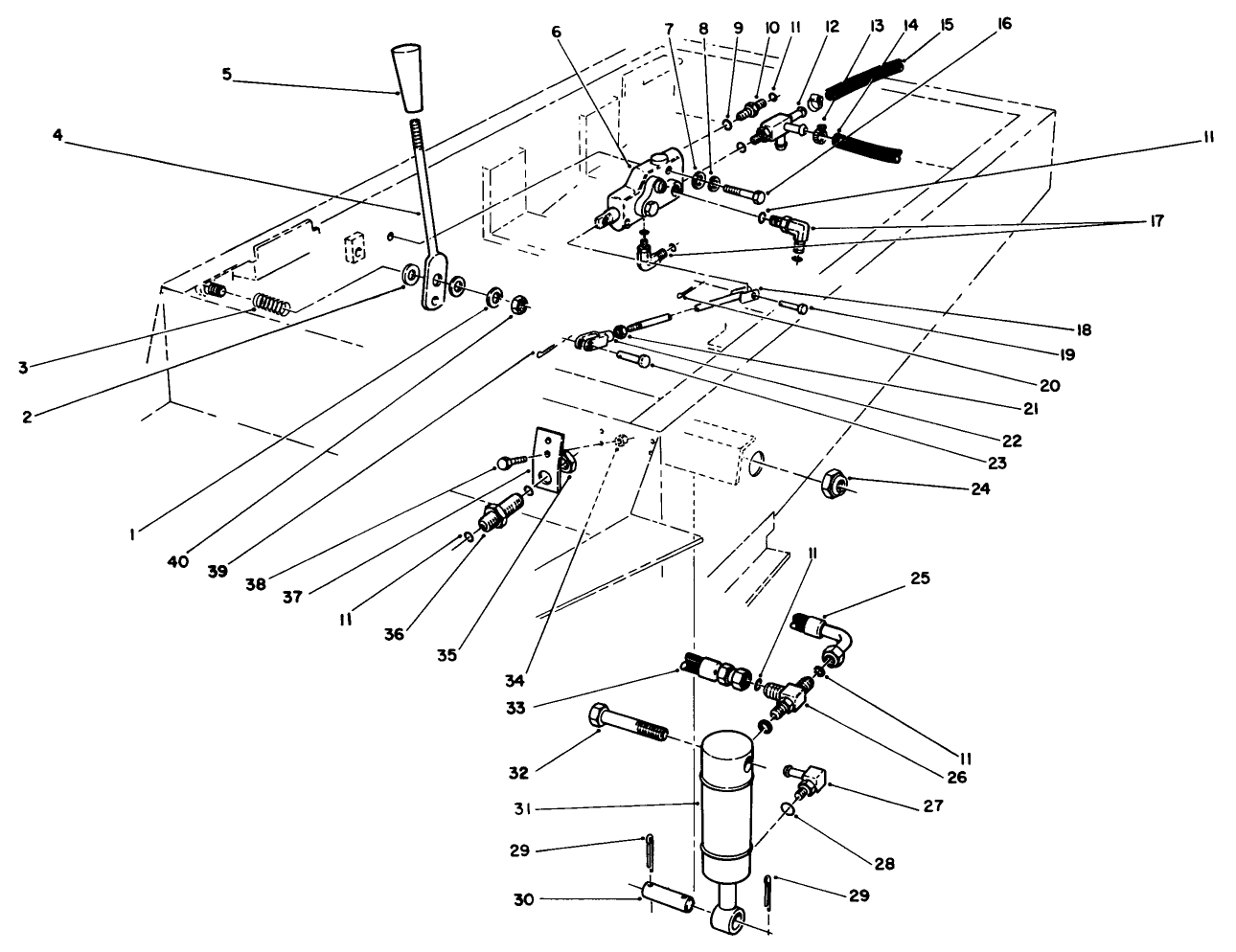 Hydraulic Llft System Assembly