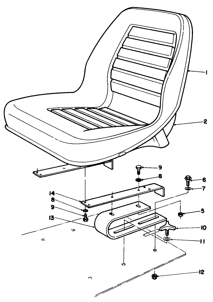 Standard Seat Kit Model No. 30769