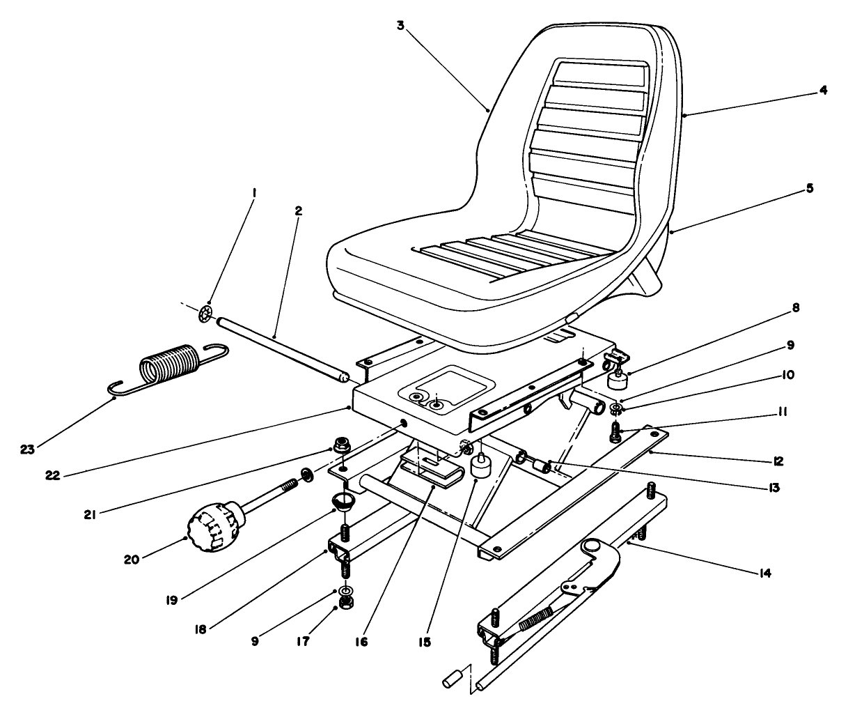 Deluxe Seat Kit Model No. 30772