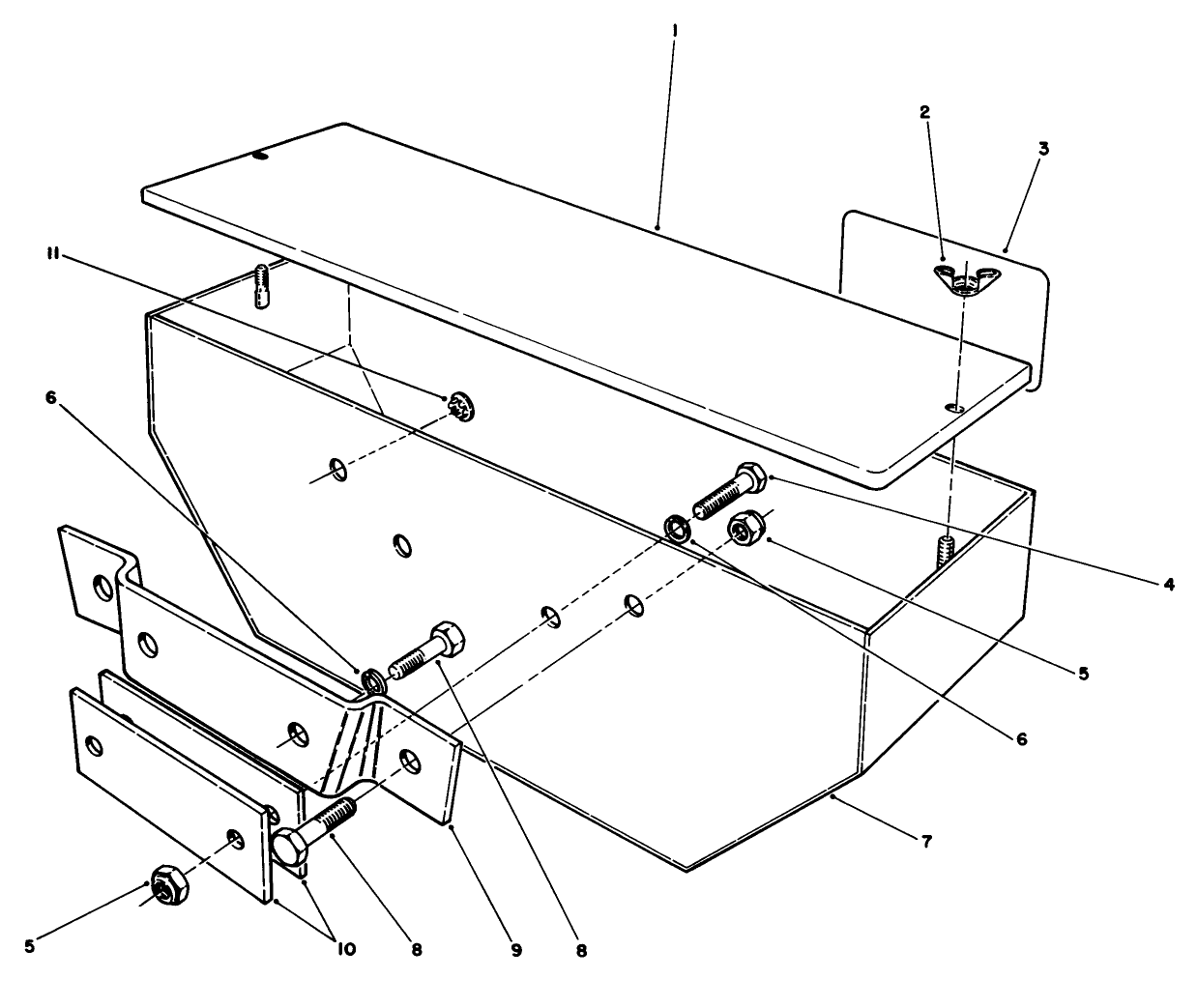 Weight Box Kit No. 62-6590 (optional)