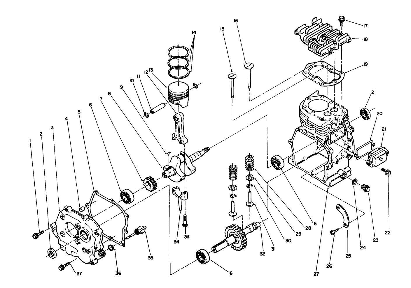 Engine Assembly Model Fg150g-Bs00