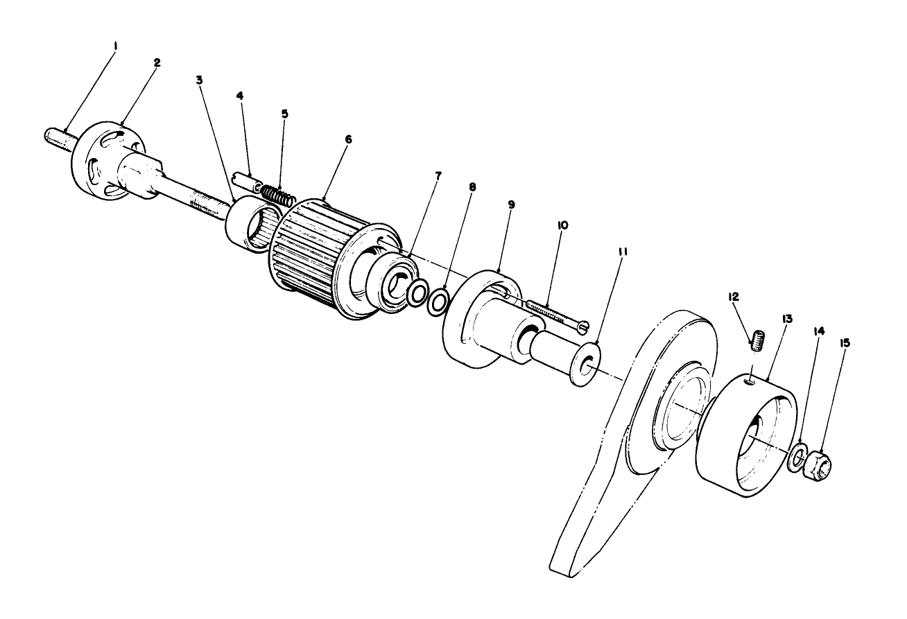 Clutch Assembely Grooming Reel Kit Model 04125 (optional)(continued)