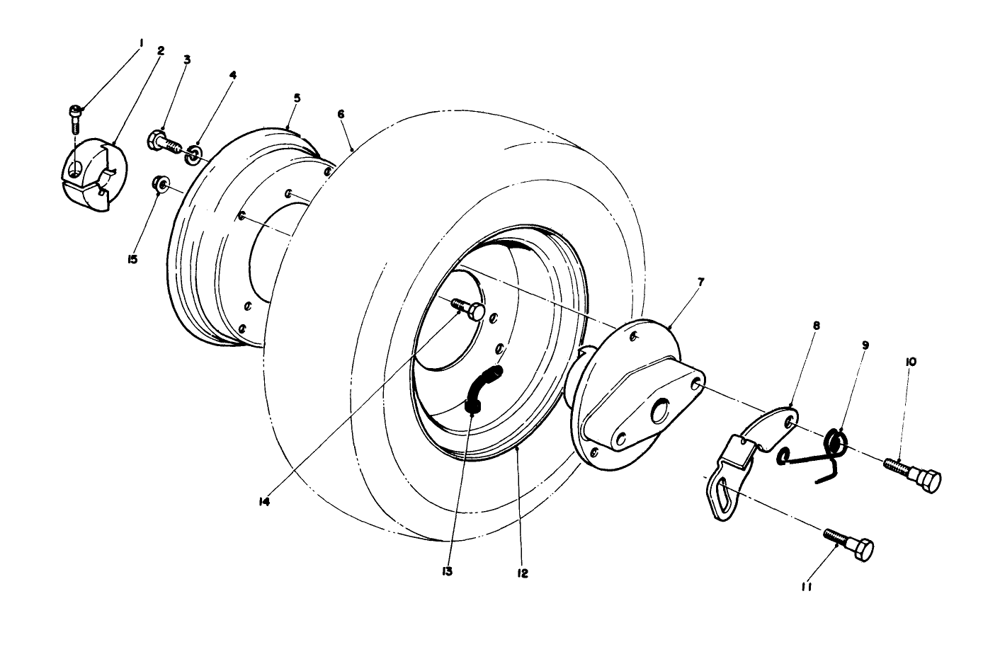 Transport Wheel Wheel & Kickstand Kit Model No. 04120 (optional)