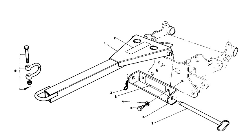 Tow Bar Assembly No. 58-7020