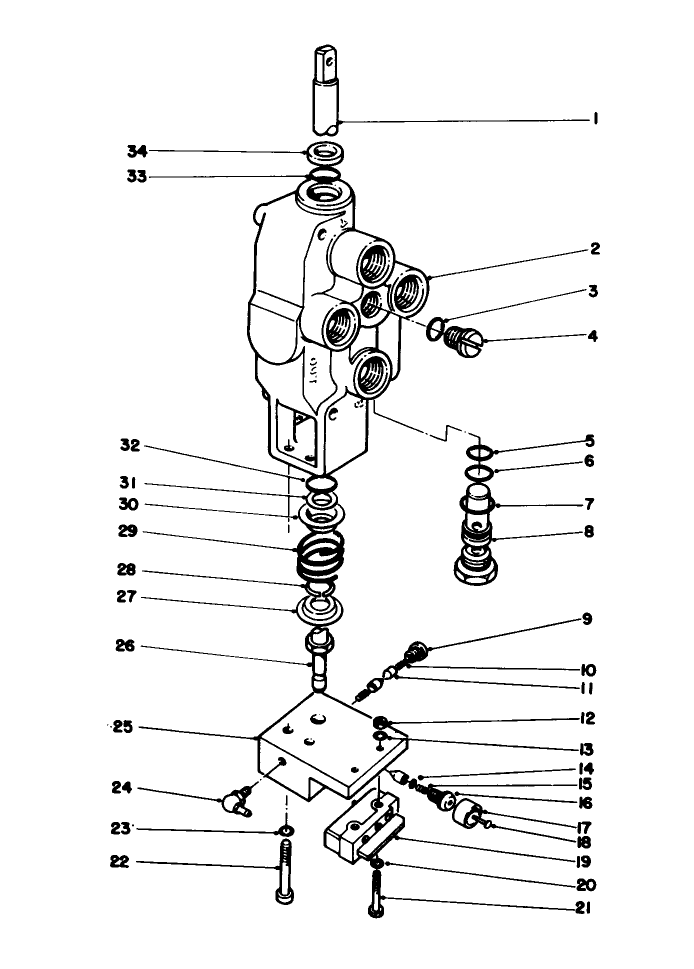 Reel Control Valve Assembly No. 63-4800