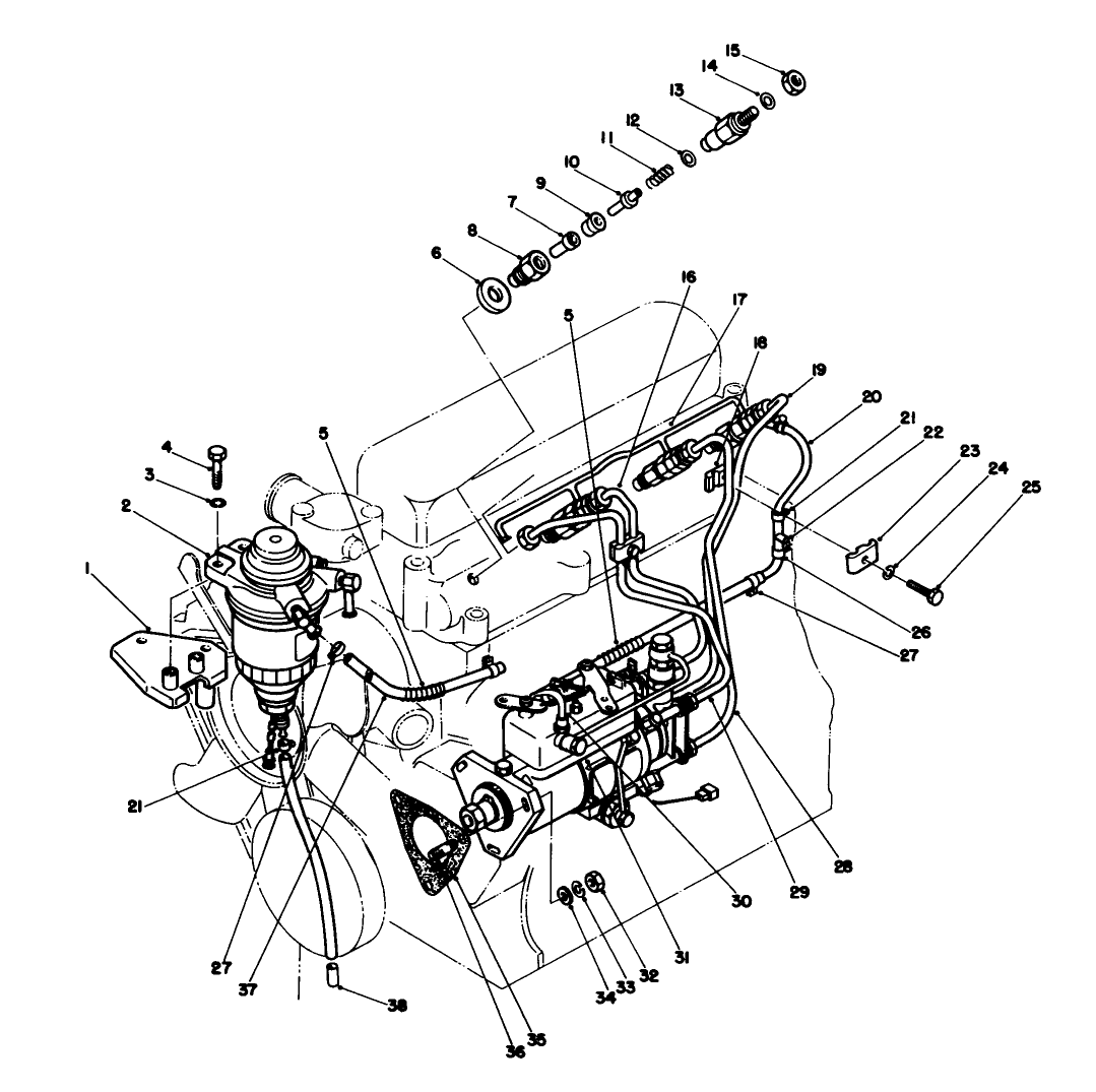 Fuel System Injection Pump & Nozzle Components