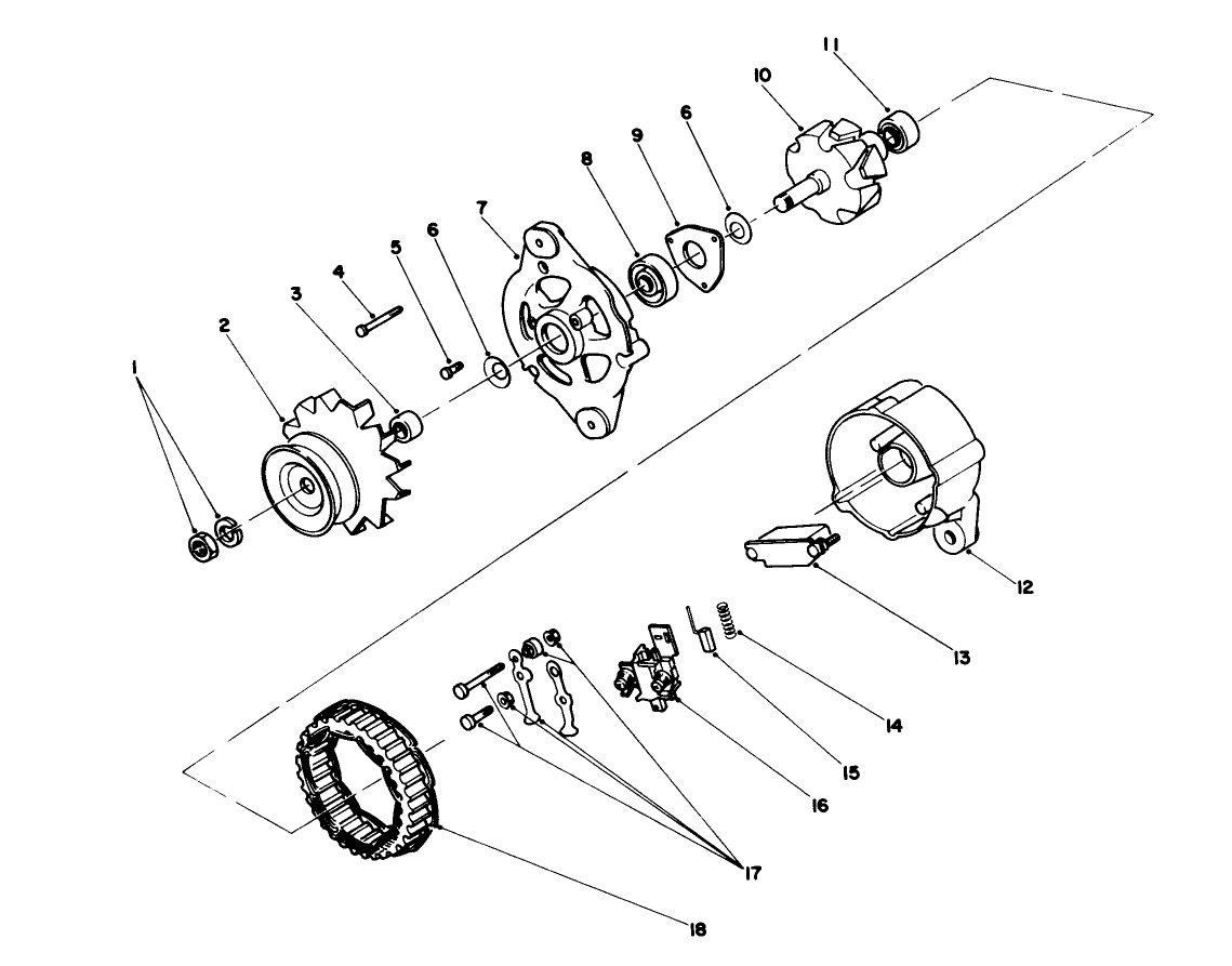 Alternator Assembly No. 60-5420