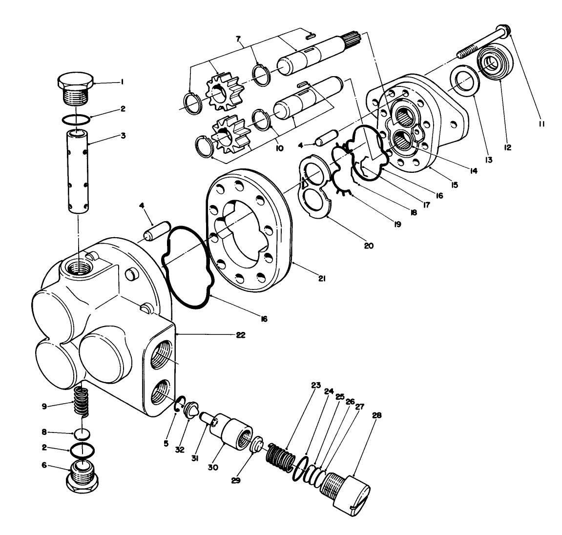 Gear Pump Assembly No. 58-5650