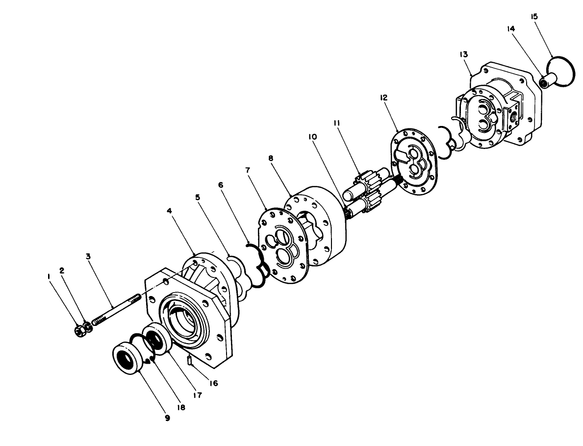 Pump Assembly No. 58-5510 Model 03700 & 58-5511 Model 03701