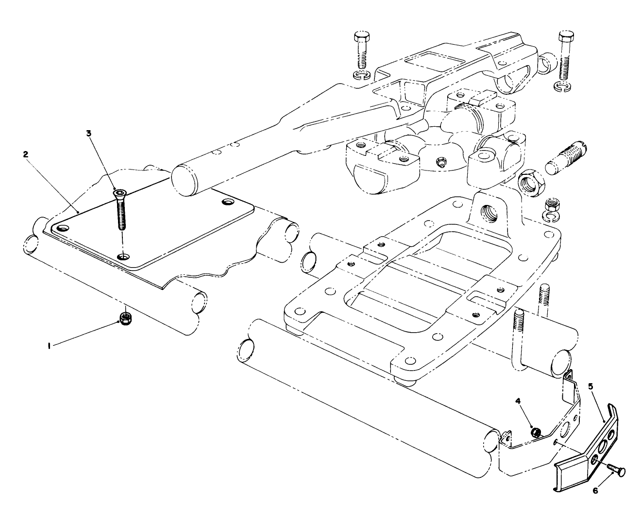 Cutting Unit Flotation Kit Model No. 03760 (continued) (cutting Units No. 2 & 3)