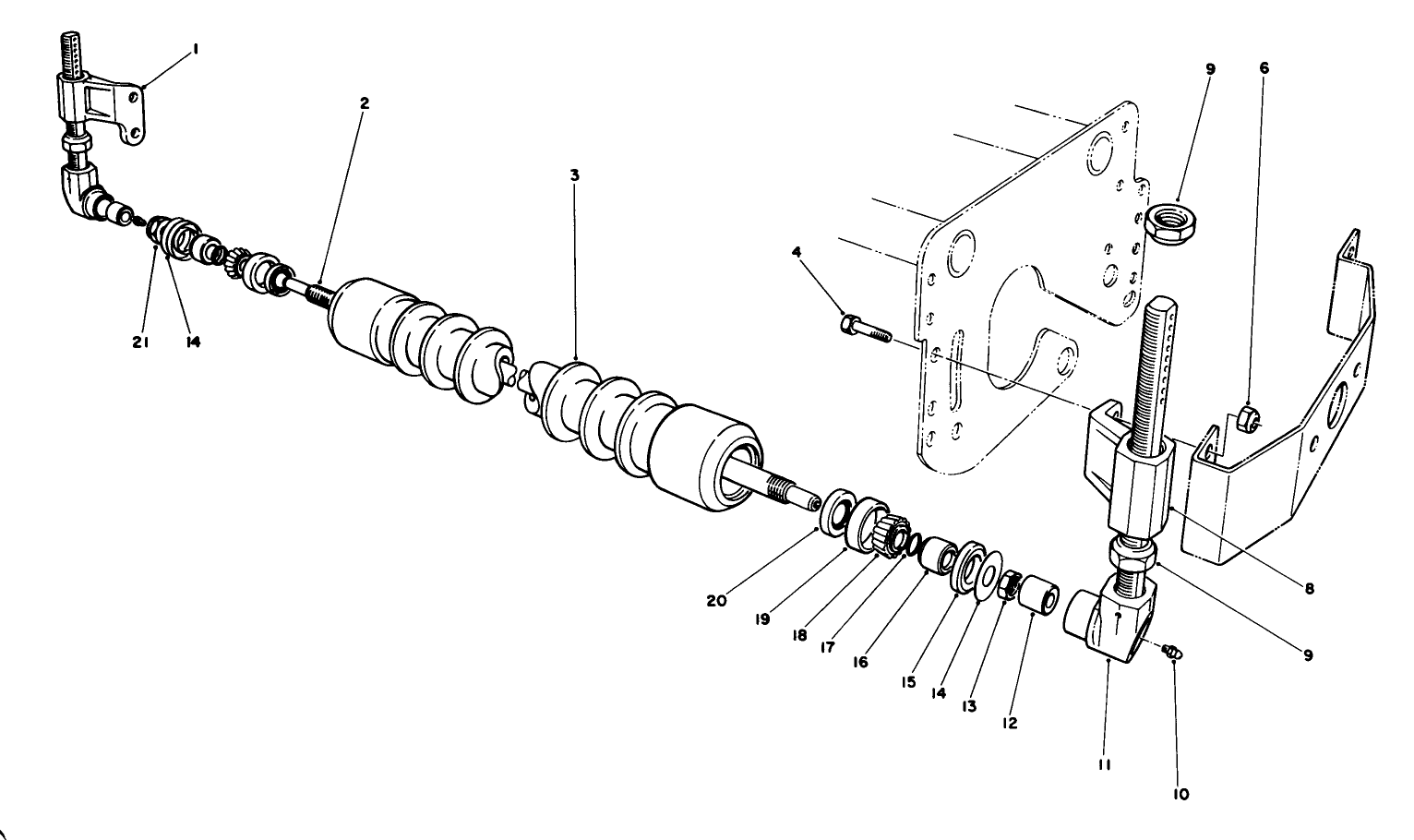 Wiehle Roller Kit Model No. 03740 (optional)