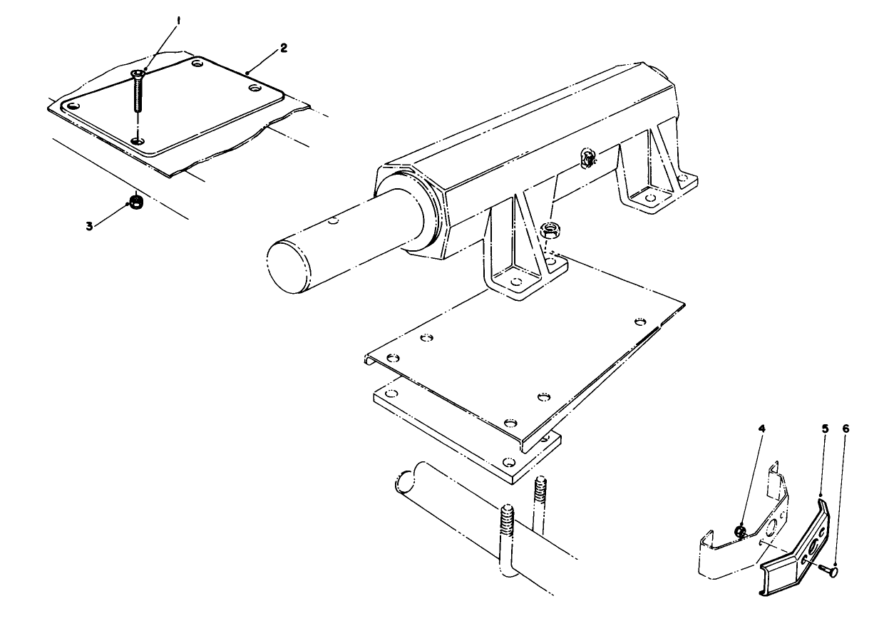 Fixed Head Kit Model No. 03762 (continued) (cutting Unit No. 2 & 3)