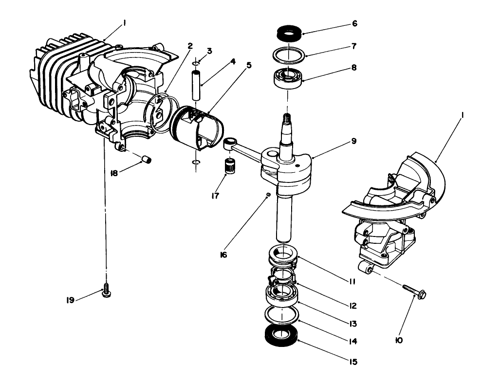 Short Block Assembly (engine Model No. 47pg6)
