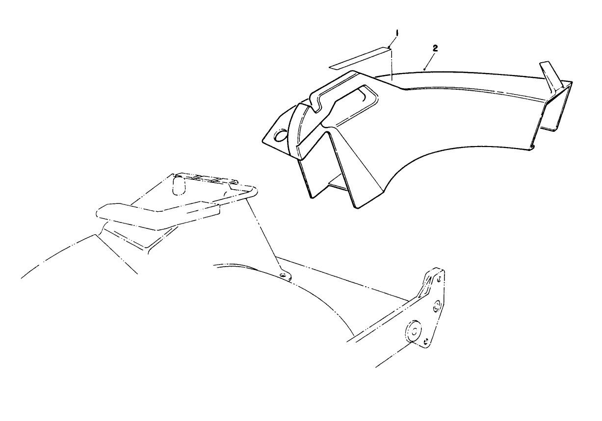 Side Discharge Chute Model No 59168 (optional)