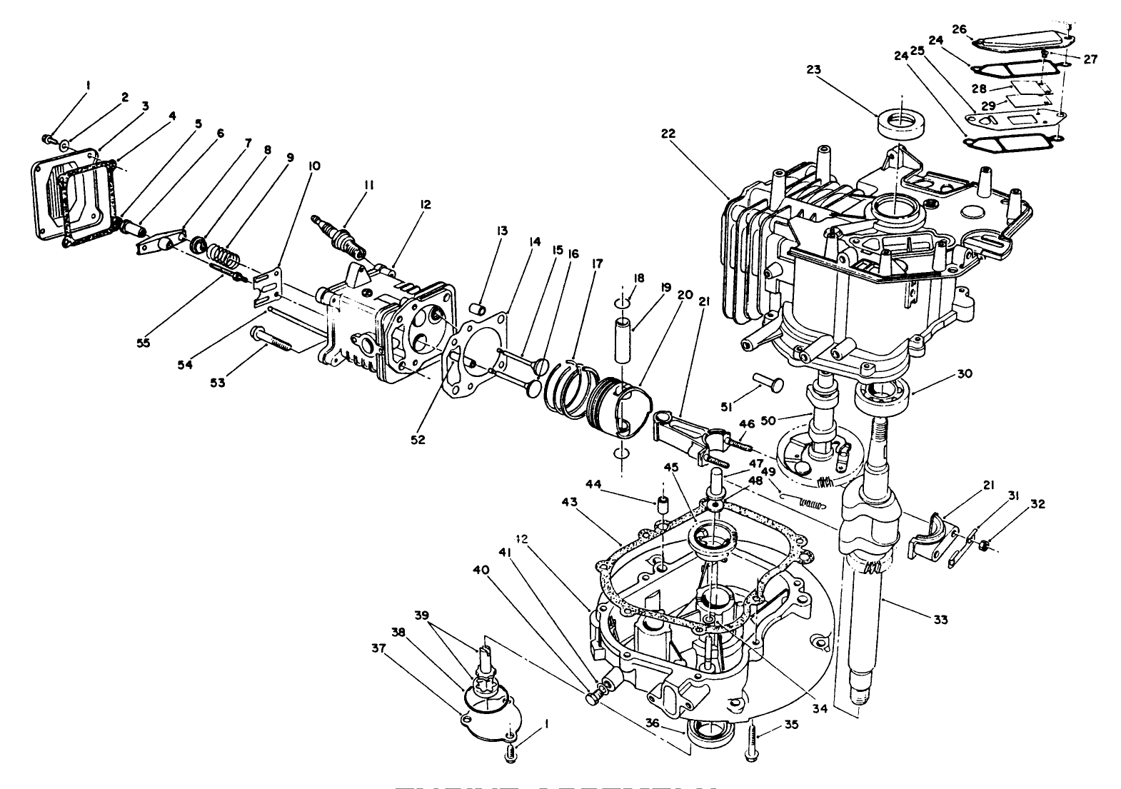 Engine Assembly (continued)(model No. Vmk9-2)