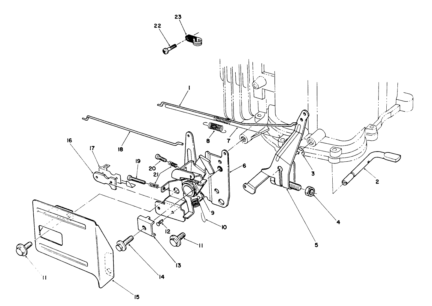 Governor Assembly (engine Model No. Vmk9-2)