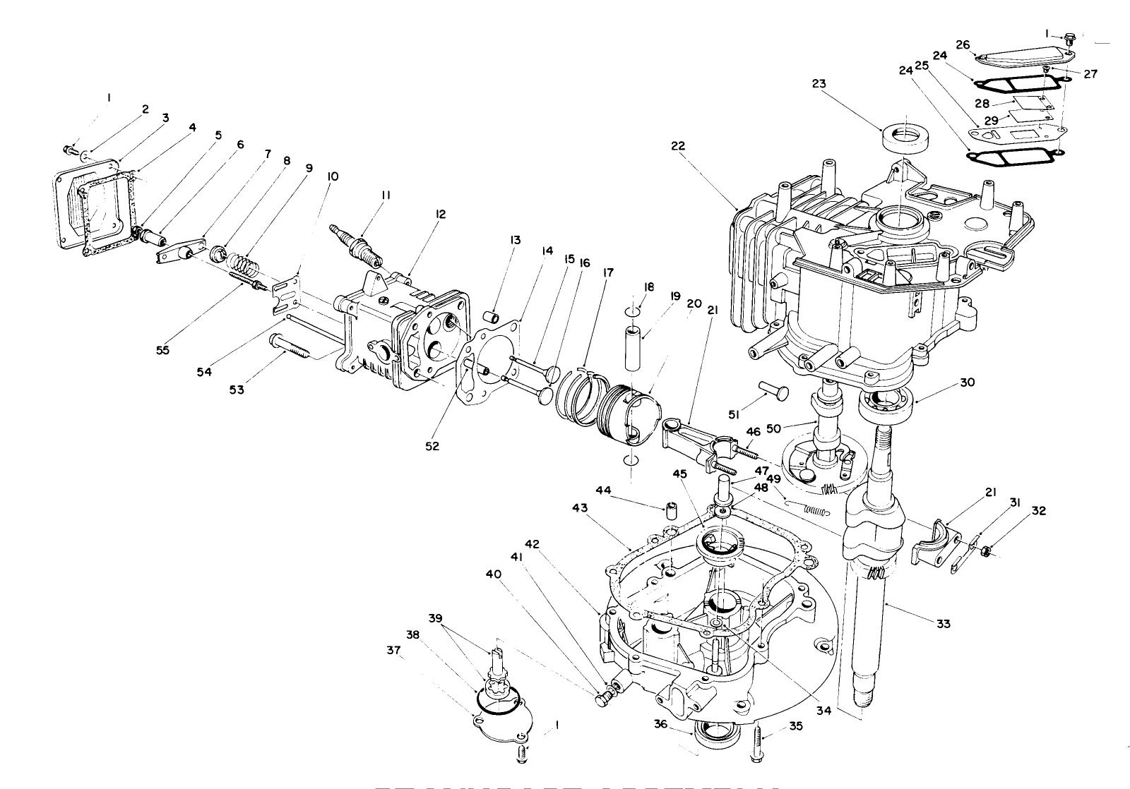 Crankcase Assembly (continued)(engine Model No. Vmk9-2)