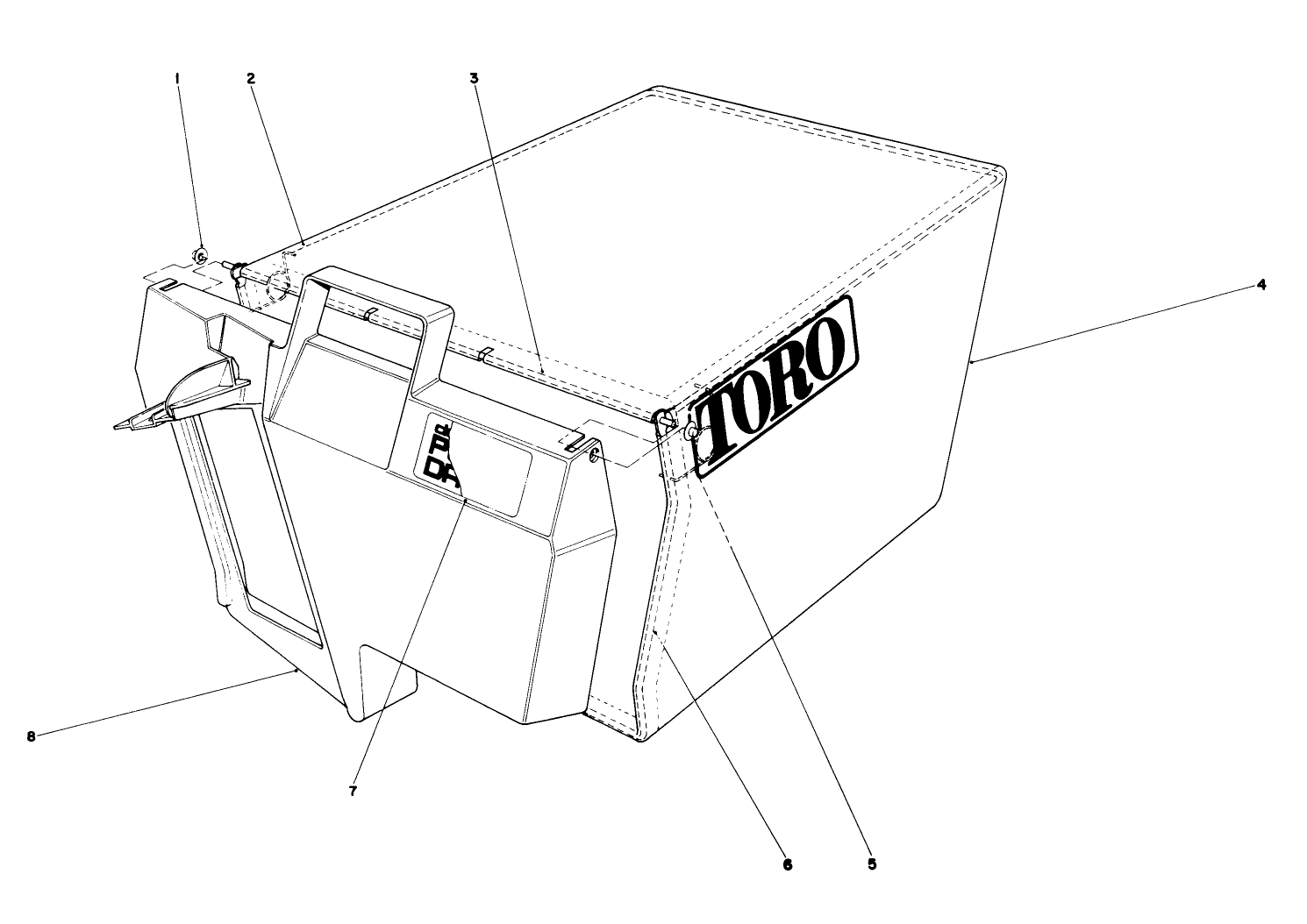 Grass Bag Assembly No. 11-0189