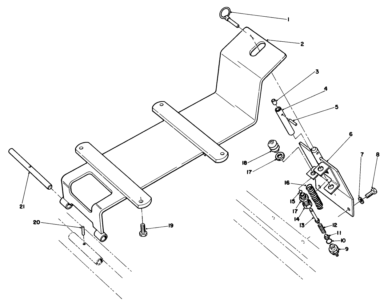 Seat Pivot Assembly