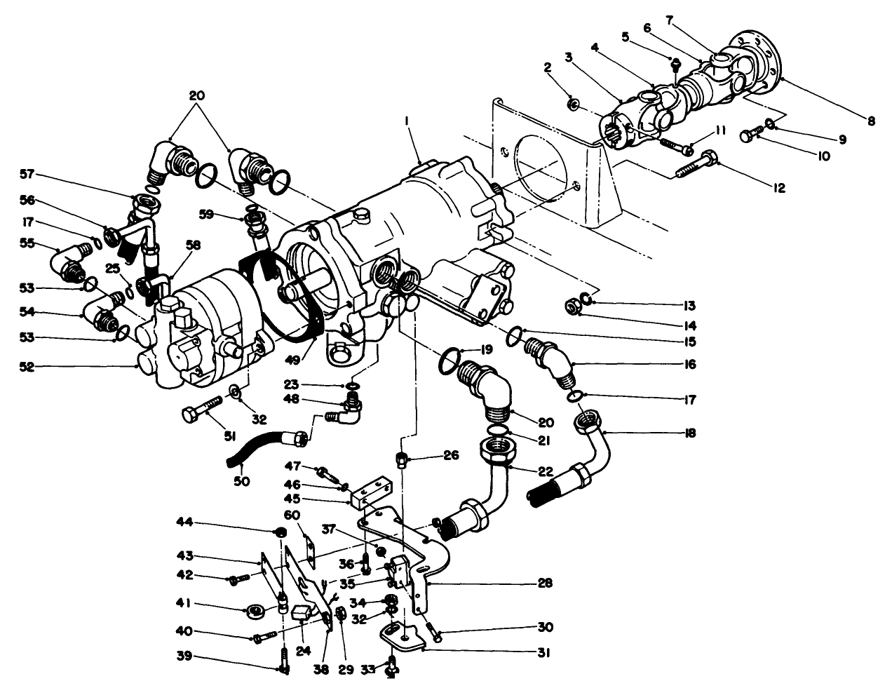Variable Displacement Pump Installation