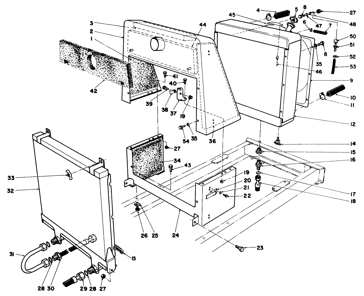 Radiator & Oil Cooler Assembly
