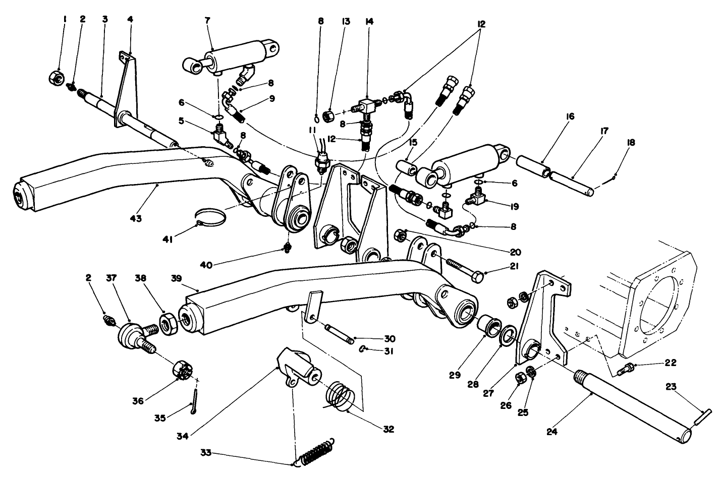 Front Lift Arm Assembly